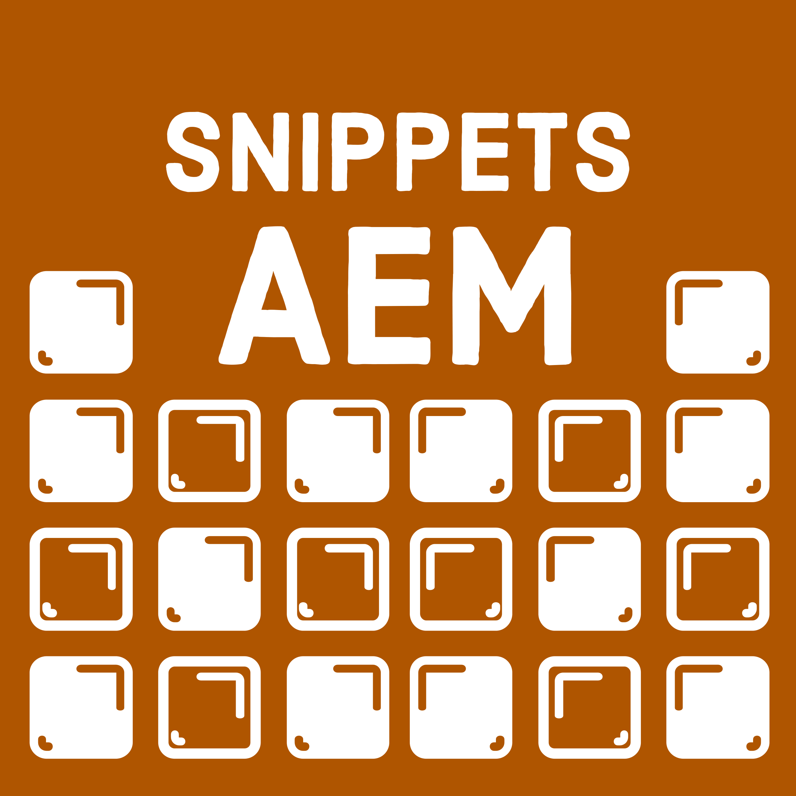 AEM Snippets